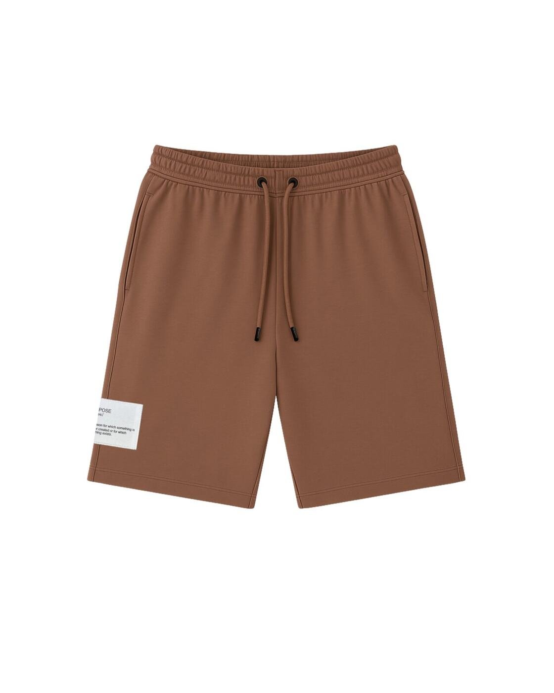 Modest Summer Shorts — Brown