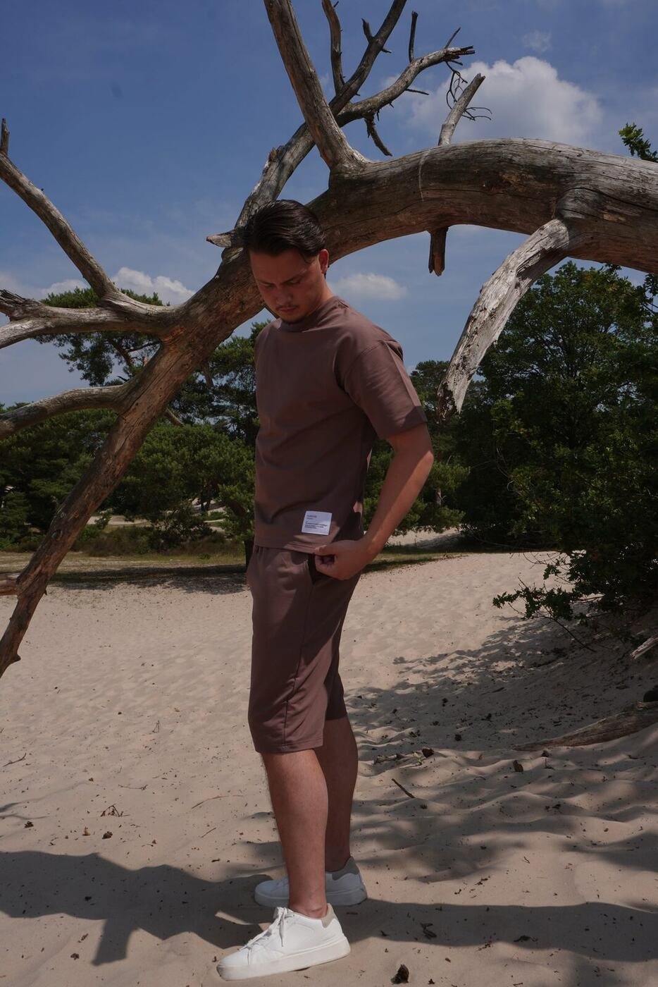 Modest Summer Shorts — Brown — 2