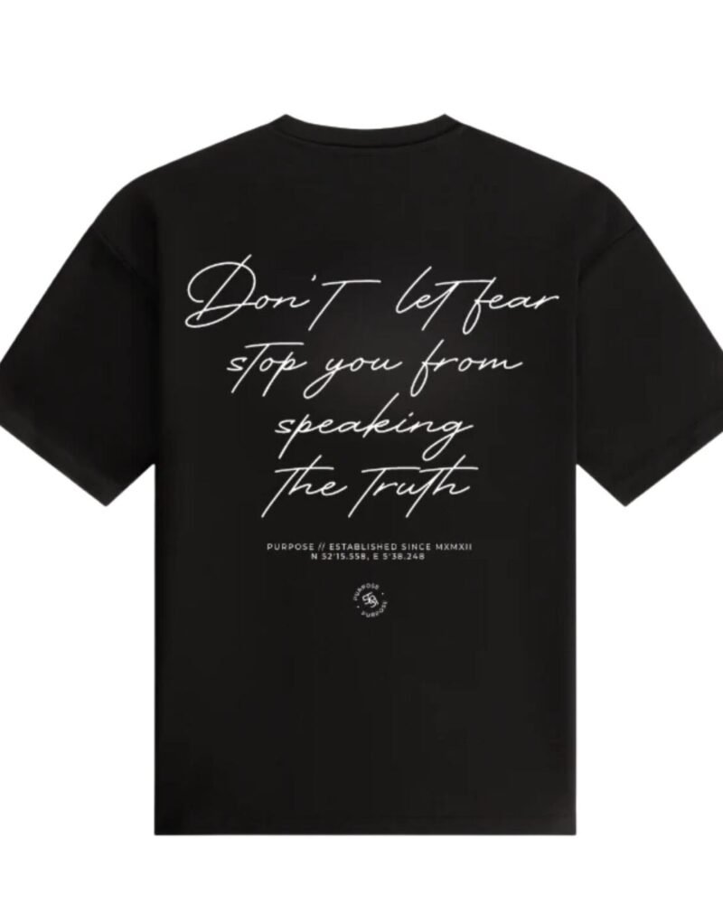Don't Let Fear Oversized Tee