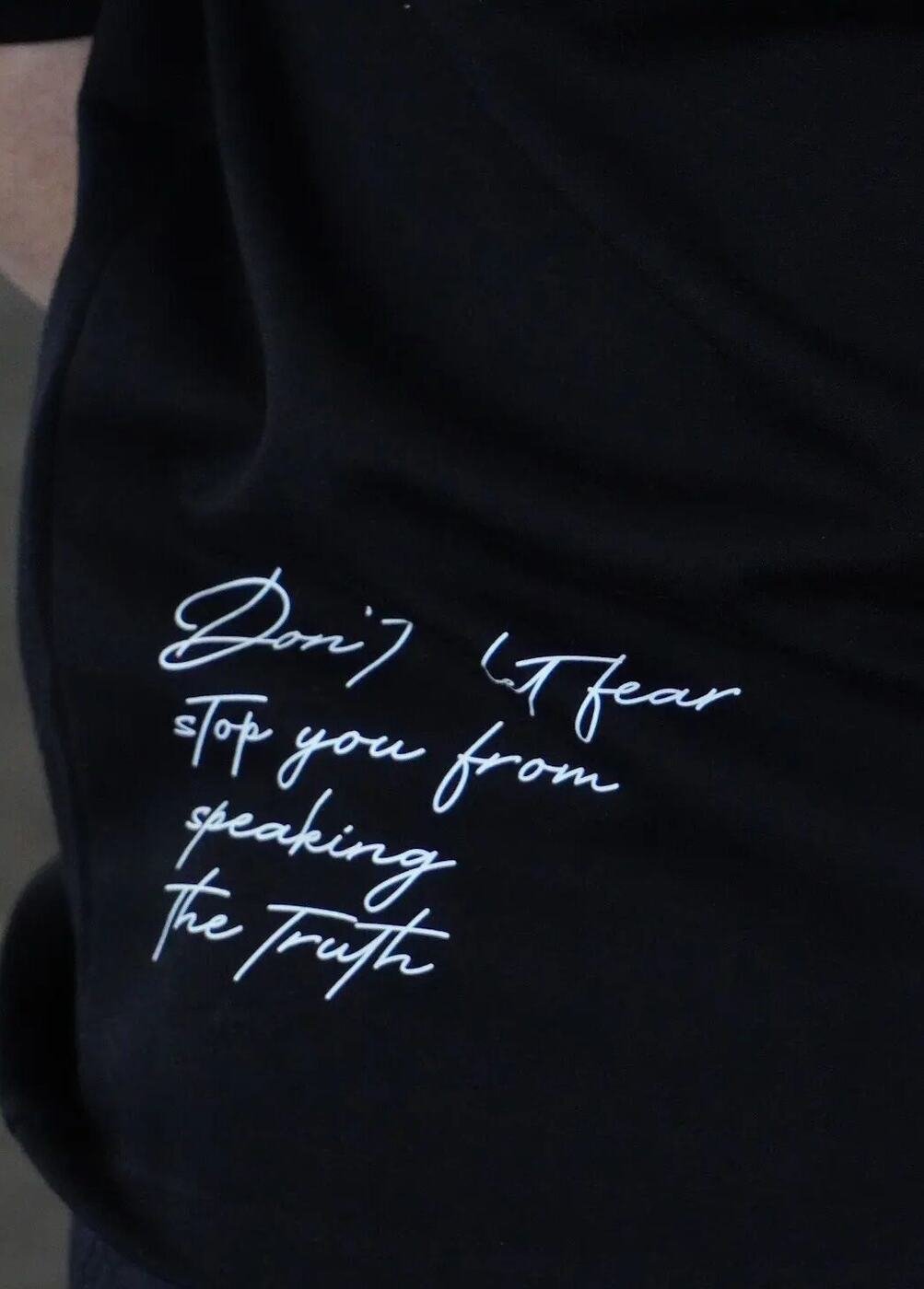 Don't Let Fear Oversized Tee — 7