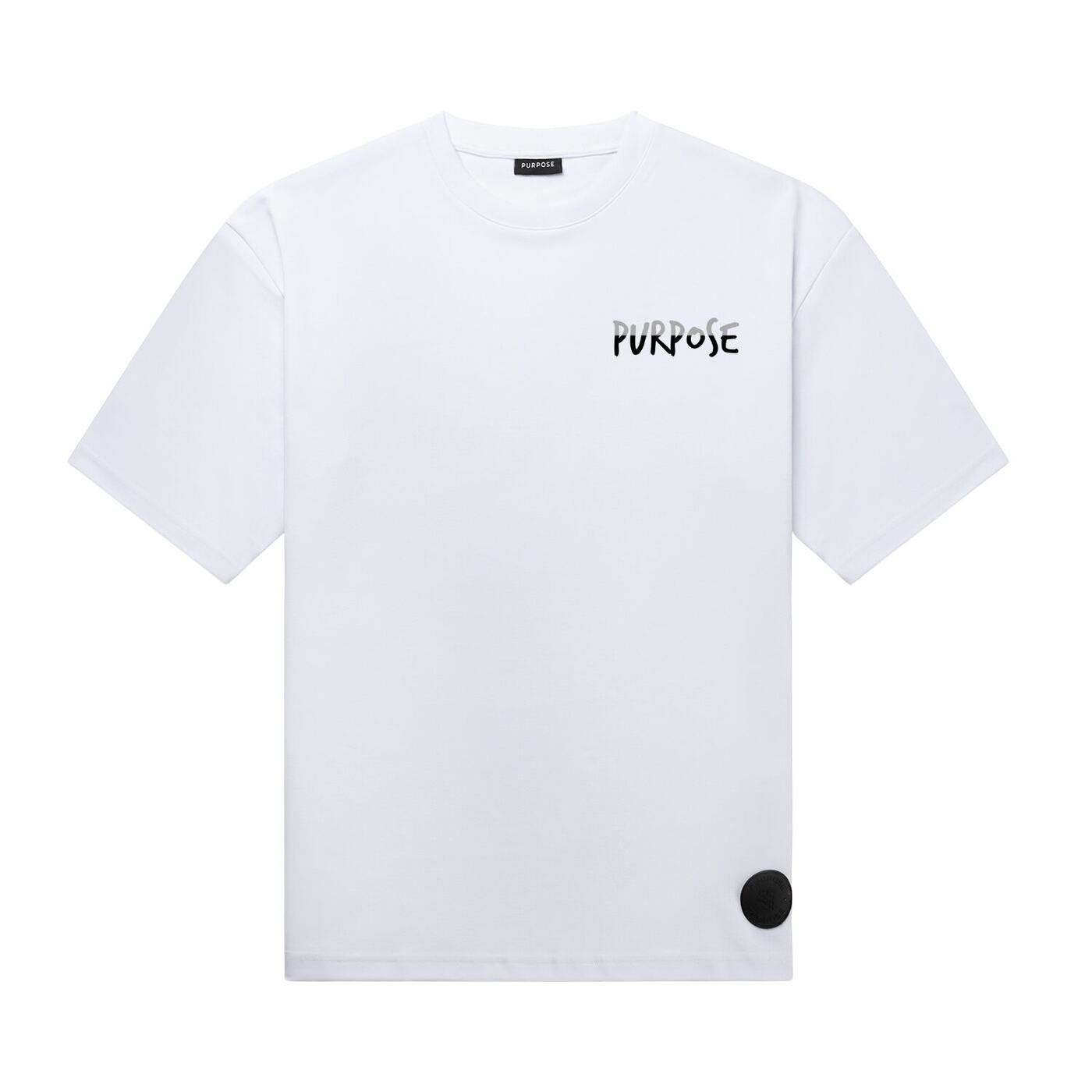 If You Stand for Nothing Oversized Tee — White — 2