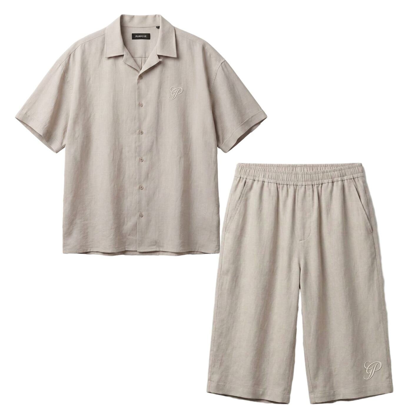 Tencel Summer Set — Beige — Pre-Order