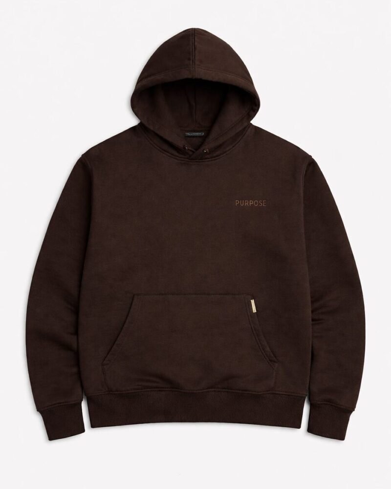 Essential Hoodie — Brown
