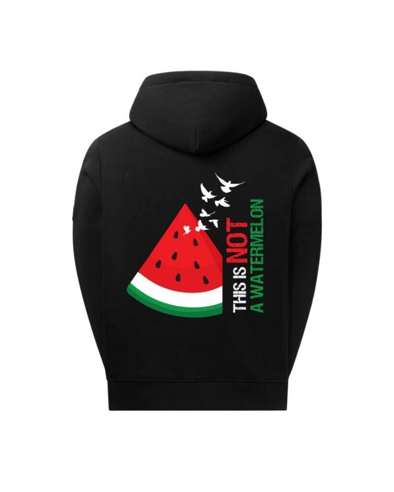 Not a Watermelon Hoodie — Black