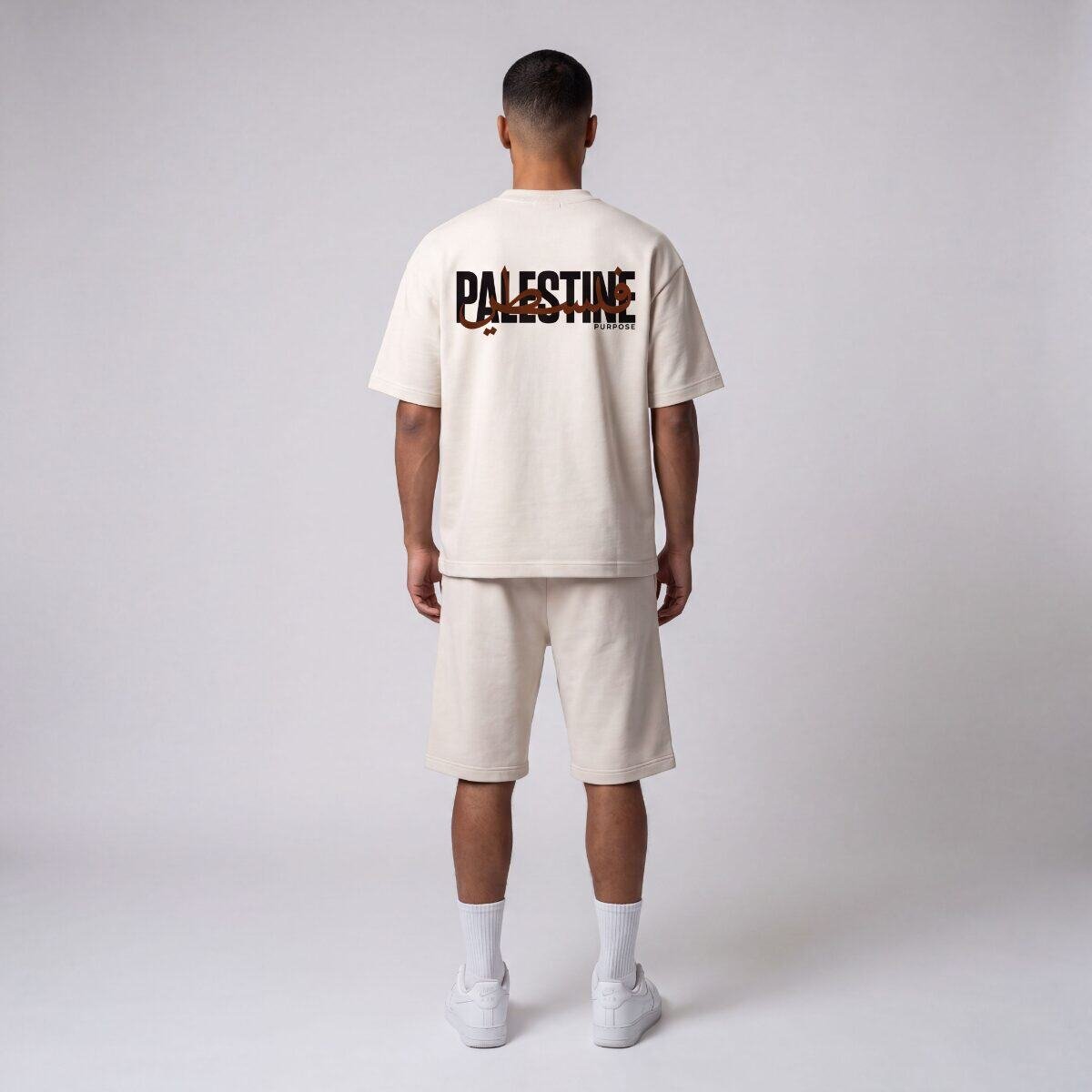 Palestine Tee — Beige — 2