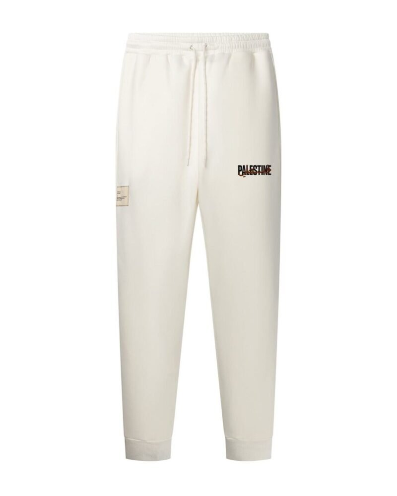 Palestine Sweatpants — White
