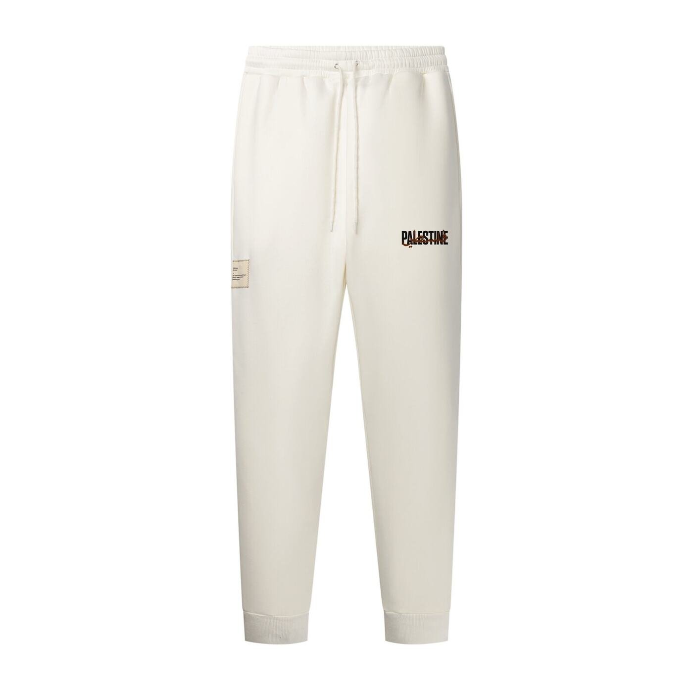 Palestine Sweatpants — White