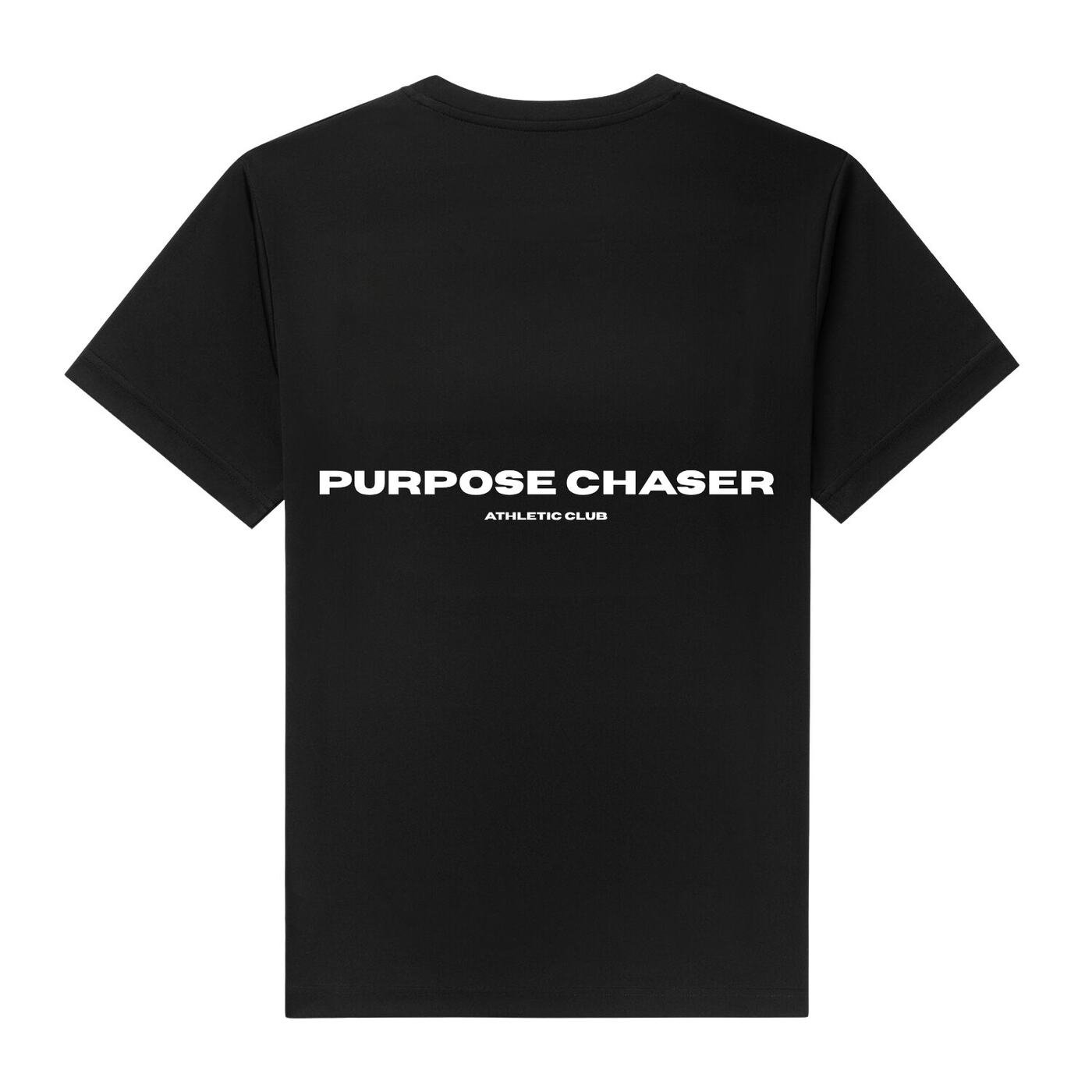 Purpose Chaser Sport Tee — Black