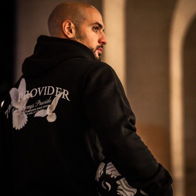 The Provider Will Provide Hoodie — Black — 5