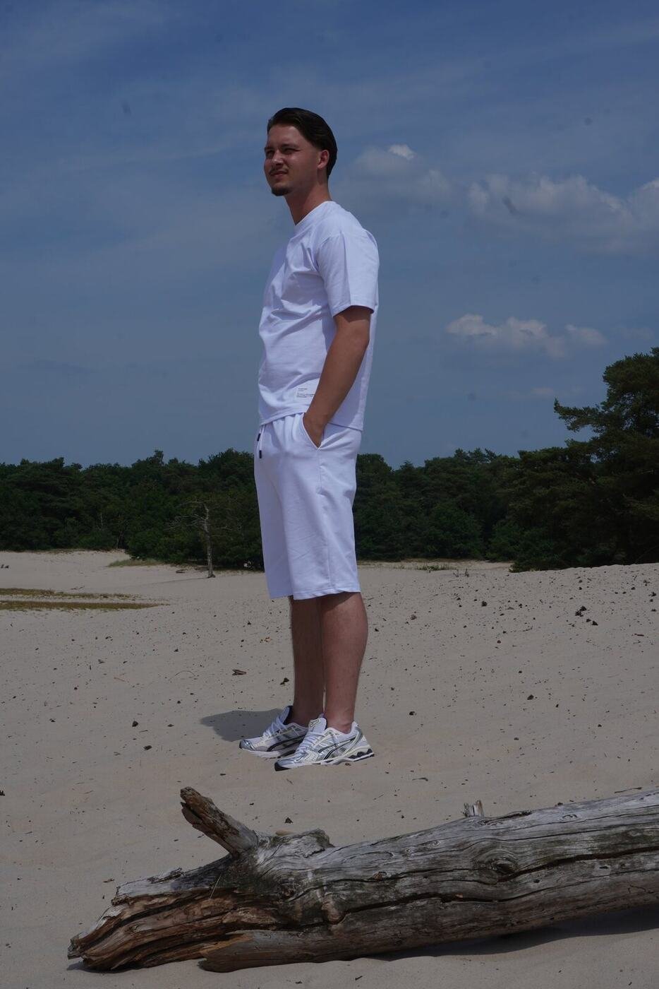 Modest Summer Shorts — White — 2
