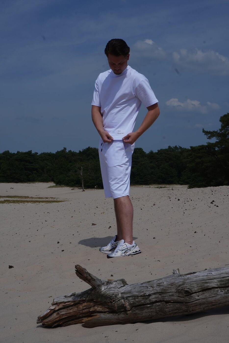 Modest Summer Shorts — White — 3